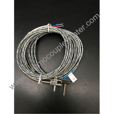 Tipo K/J Sensor de temperatura Tipo parafuso Termocouple 4x12mm e 4x25mm com 3 metros
