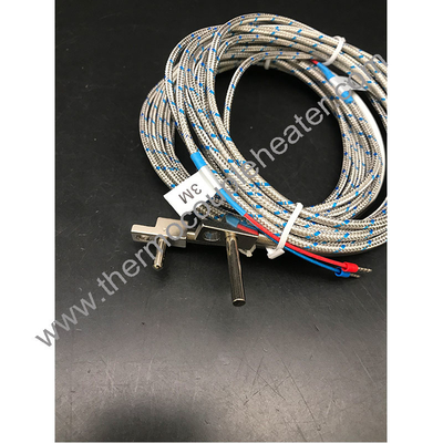 Tipo K/J Sensor de temperatura Tipo parafuso Termocouple 4x12mm e 4x25mm com 3 metros