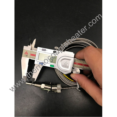 Faixa de medição do termocouple da baioneta: -200-400 graus sondas termocouple mineral isolado