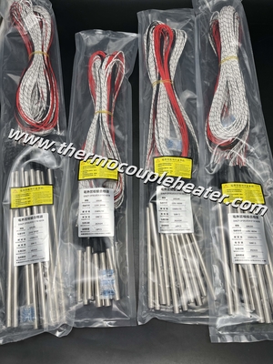 Aquecedores de cartucho com termocouple incorporado para controlo de temperatura industrial