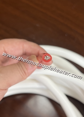 Cabos de aquecimento com revestimento de silicone isolado em PTFE
