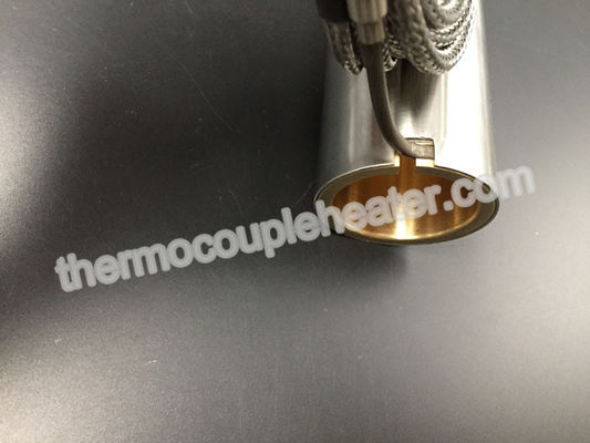 Calefatores de bobina blindados de aço inoxidável do comprimento grande 304 com par termoelétrico J