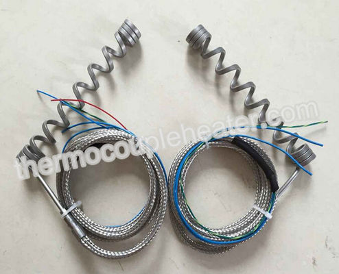 Calefator de bobina quente do corredor com o bocal de bronze no fio de ligação da malha do metal para o molde plástico