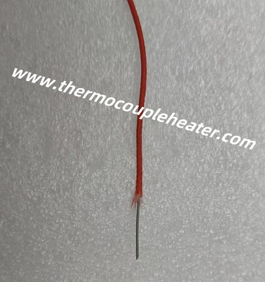 Cable de termocouple tipo J fibra de vidro isolado positivo e negativo