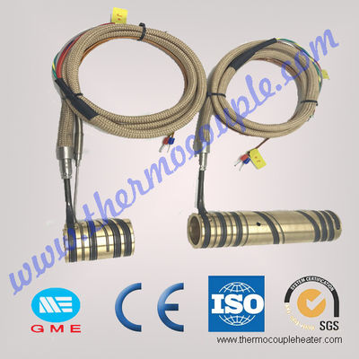 Calefator de resistência elétrica de bronze dos calefatores de bobina do calefator do bocal da tubulação do corredor quente