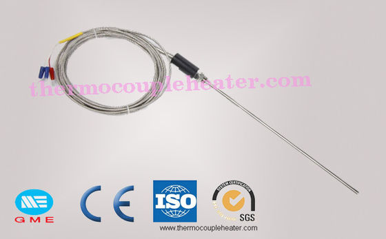 Tipo RTD afiada de K/J do par termoelétrico da ponta de prova do Pin da forma da agulha com mini/tomada padrão