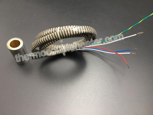 Calefatores de bobina quentes blindados de aço inoxidável do corredor com par termoelétrico J 230V 250W