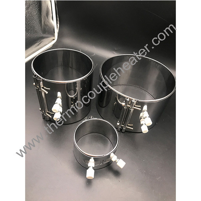Extrusor de aço inoxidável barril de parafuso Mica aquecedor de banda isolada com terminais de parafuso