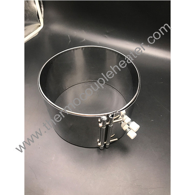 Extrusor de aço inoxidável barril de parafuso Mica aquecedor de banda isolada com terminais de parafuso