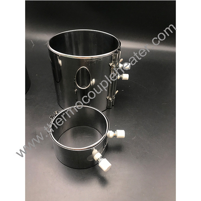Extrusor de aço inoxidável barril de parafuso Mica aquecedor de banda isolada com terminais de parafuso