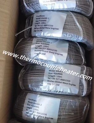 Proteção de malha de aço resistente a altas temperaturas de fibra de vidro e mica