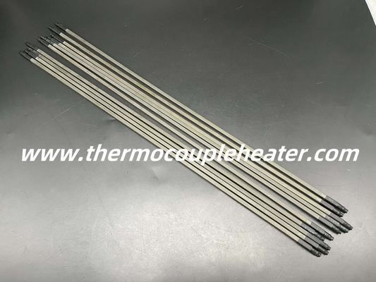 Seção quadrada de aquecedor tubular flexível 6x6mm para manivelas de aquecimento