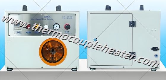 Equipamento de produção de termopares Tubos SS Máquina automática de laminação de ranhuras