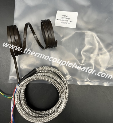 Aquecedor de bobina em forma de espiral de tamanhos personalizados fabricados na China