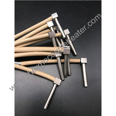 Elementos de aquecimento por cartucho elétrico com tubo metálico flexível