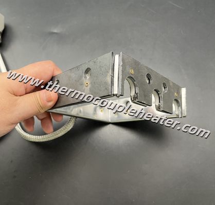 Aquecedor isolado de Mica quadrado personalizado com estrutura de proteção de aço e conector rápido