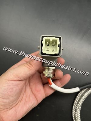 Aquecedor isolado de Mica quadrado personalizado com estrutura de proteção de aço e conector rápido