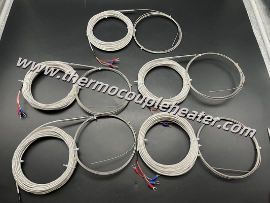 RTD Sensor de temperatura PT100 Proba de 2,0 mm de diâmetro X 3 metros de comprimento