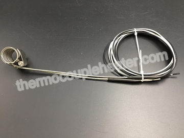 serpentina de aquecimento de aço inoxidável 1,2" de 240V 268W largura 48" PTFE sem par termoelétrico