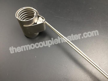 serpentina de aquecimento de aço inoxidável 1,2" de 240V 268W largura 48" PTFE sem par termoelétrico