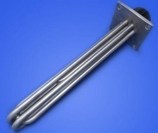 Calefator tubular 240v 1000w da imersão de cobre da flange para líquidos de transferência térmica de aquecimento