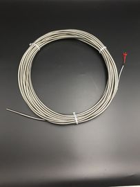 RTD Pt100 do par termoelétrico do diâmetro de 6mm de aço inoxidável com o tubo do cavalo do metal de 20M