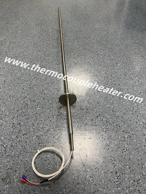 RTD Sensor de temperatura PT100 de mão para medição da temperatura da pilha de materiais