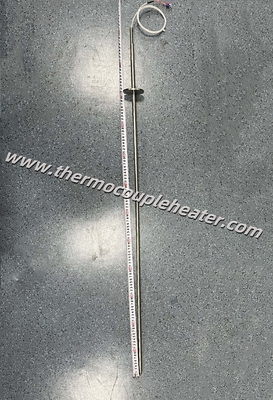 RTD Sensor de temperatura PT100 de mão para medição da temperatura da pilha de materiais