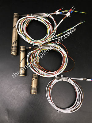 Elementos de aquecimento a quente do corredor Elétrico aquecedor de tubos de latão com bocal aquecedor de bobina