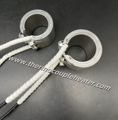 Mini aquecedores de anel de cerâmica Diâmetro 38 mm Cablagem simples para espaços apertados