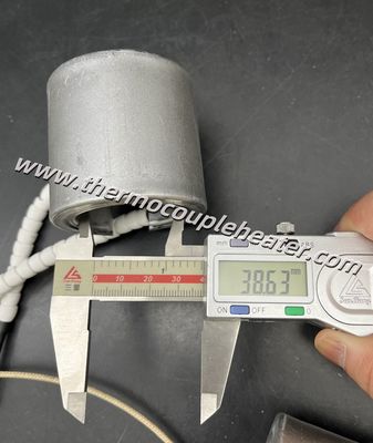 Mini aquecedores de anel de cerâmica Diâmetro 38 mm Cablagem simples para espaços apertados