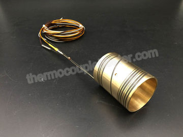 Calefatores de bobina da indústria plástica com material grande do bronze do diâmetro do par termoelétrico