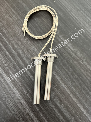 Resistência de Cartucho de Alta Densidade para Ignição de Pellets 240V 1000W Aquecedor Elétrico de Cartucho com Terminais Crimpados