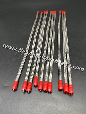 Aquecedor Tubular Flexível Trançado Diâmetro da Superfície 6,5mm Para Coletor de Câmaras Quentes