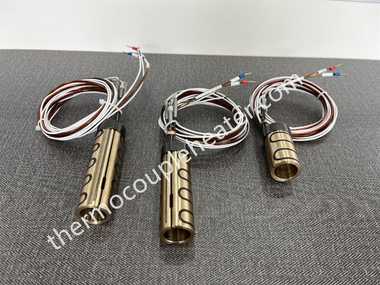 Corredor quente pressionado em mini aquecedor com termopares para máquina de moldagem por injecção