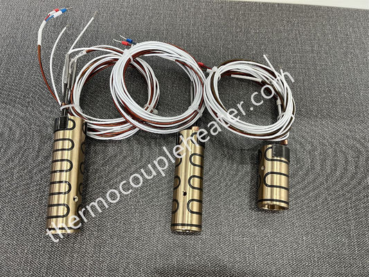 Corredor quente pressionado em mini aquecedor com termopares para máquina de moldagem por injecção