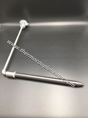 Kit de ligação em forma de L para tubo de proteção de termopares de nitreto de silício SiN