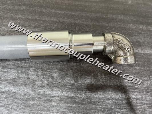 Kit de ligação em forma de L para tubo de proteção de termopares de nitreto de silício SiN