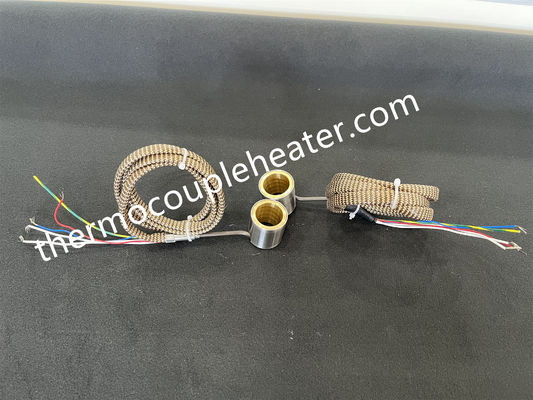 Electric Resistance Axial Clamp Band Coil Heater with Thermocouple Type J for Hot Runner System