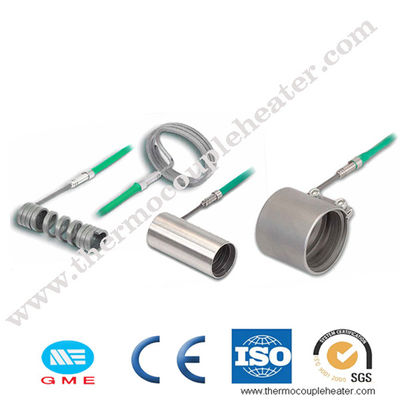 Calefator de bobina moldando da injeção com tipo do par termoelétrico J/calefatores bondes do tubo
