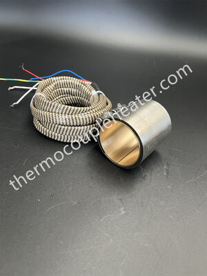 Electric Resistance Axial Clamp Band Coil Heater with Thermocouple Type J for Hot Runner System