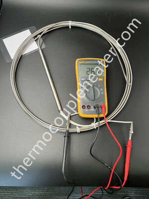 Aquecedor com isolamento mineral com revestimento de aço inoxidável SS304 para altas temperaturas