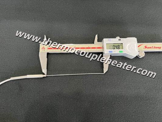 Sensor RTD PT100 ultra-finho de 1,0x100 mm