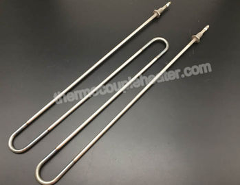 230V 2000W formou o diâmetro de aço inoxidável dos calefatores tubulares 304 8mm do processo industrial