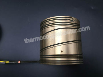 Imprensa grande do diâmetro no calefator de bobina de bronze com o par termoelétrico para a máquina plástica da injeção