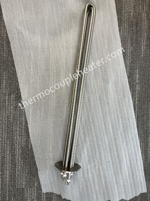 Aquecedor tubular de imersão em flange para água e outros líquidos