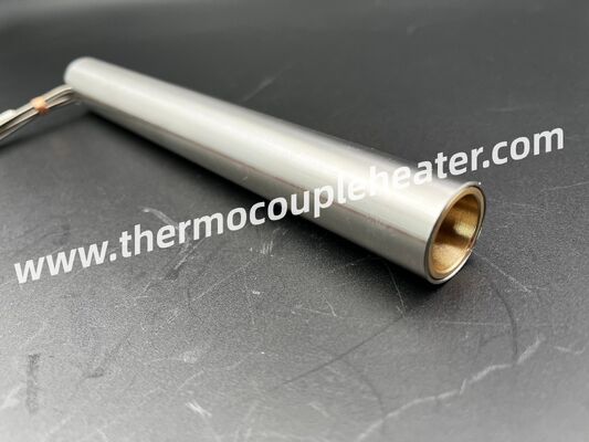 Aquecedores microtubulares com 2 zonas de aquecimento independentes para controlo de temperatura separado