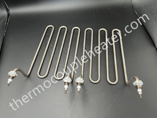 Elemento de aquecimento elétrico de tipo M fornecido sob medida Tubo de aquecimento de aço inoxidável AC220V 380V Elemento de aquecimento tubular