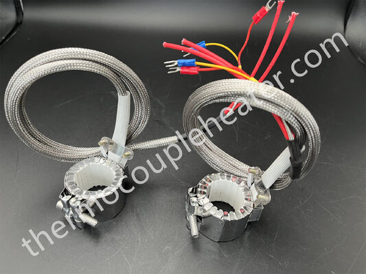 Elementos de aquecimento eléctricos industriais Extrusor cerâmico de cobre Mica Band Heater