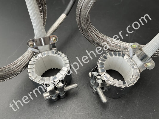 Elementos de aquecimento eléctricos industriais Extrusor cerâmico de cobre Mica Band Heater